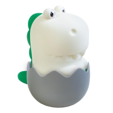 MegaLight - LED RGB Dječja punjiva dodirna lampa s prigušivanjem DIGGY DINO LED/5V