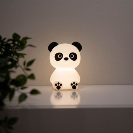 MegaLight - LED RGB Prigušiva punjiva dječja dodirna lampa PADDY PANDA LED/5V