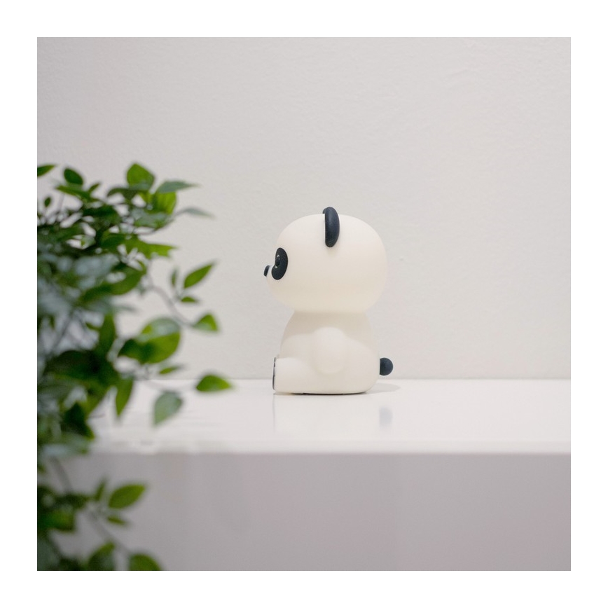 MegaLight - LED RGB Prigušiva punjiva dječja dodirna lampa PADDY PANDA LED/5V