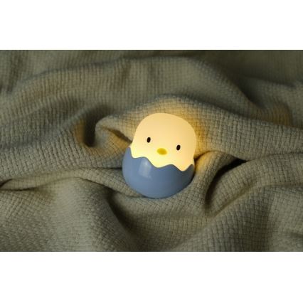 MegaLight - LED RGB Prigušiva punjiva dječja dodirna lampa EGGY EGG LED/5V