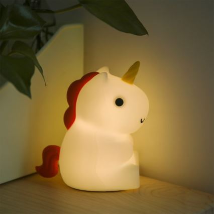MegaLight - LED RGB Prigušiva punjiva dječja dodirna lampa MAGGY MAGIC LED/5V
