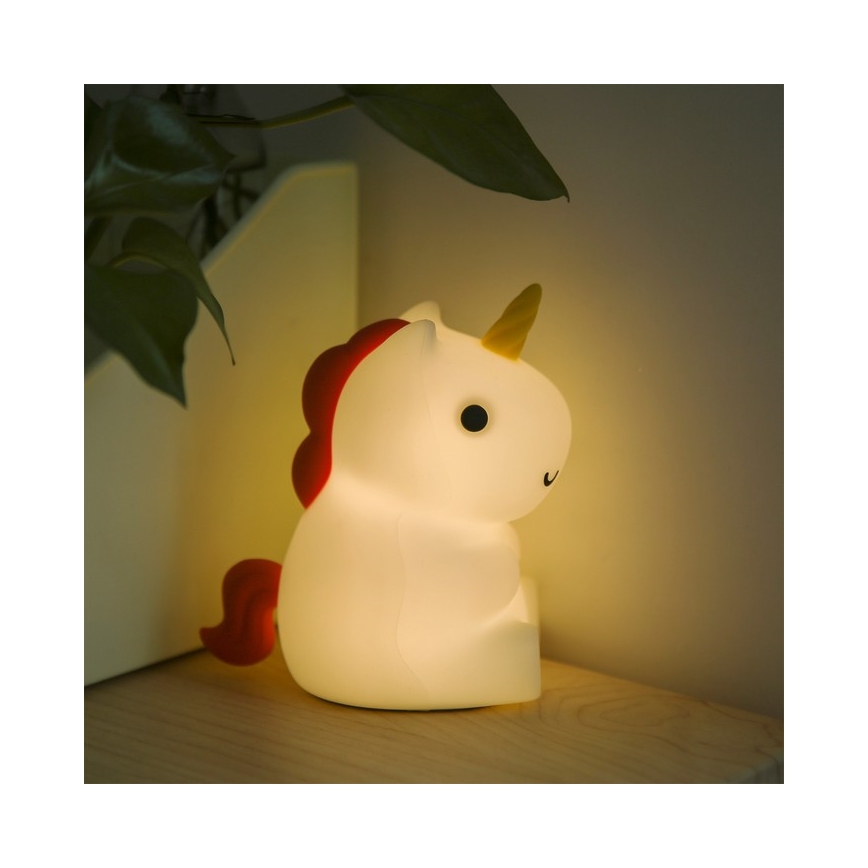 MegaLight - LED RGB Prigušiva punjiva dječja dodirna lampa MAGGY MAGIC LED/5V