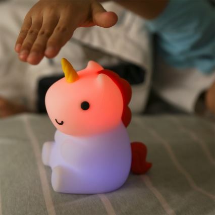 MegaLight - LED RGB Prigušiva punjiva dječja dodirna lampa MAGGY MAGIC LED/5V