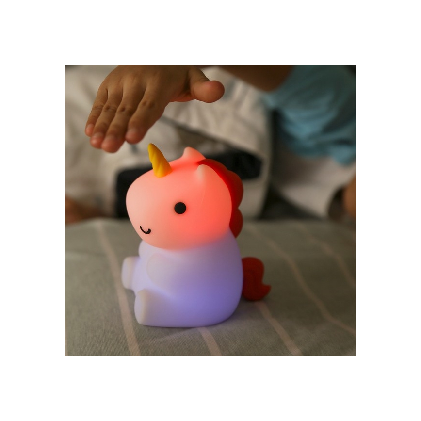 MegaLight - LED RGB Prigušiva punjiva dječja dodirna lampa MAGGY MAGIC LED/5V