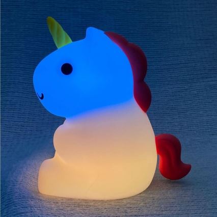 MegaLight - LED RGB Prigušiva punjiva dječja dodirna lampa MAGGY MAGIC LED/5V