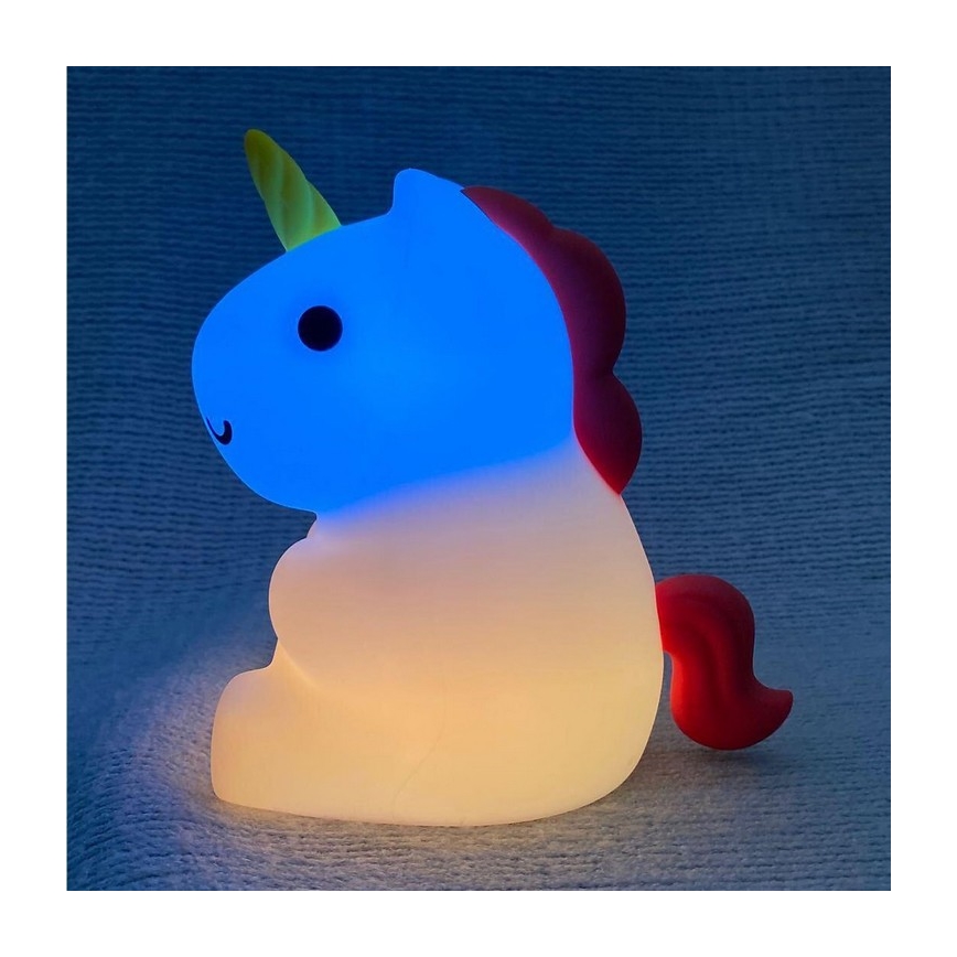 MegaLight - LED RGB Prigušiva punjiva dječja dodirna lampa MAGGY MAGIC LED/5V