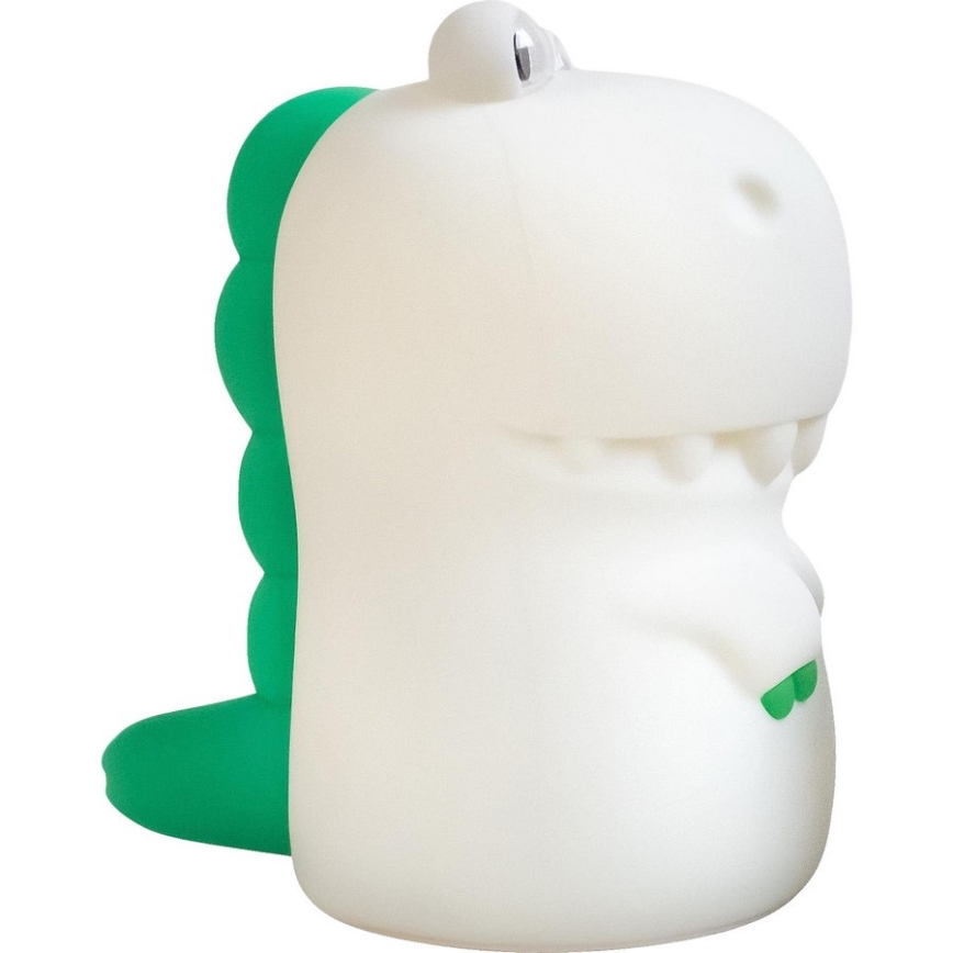 MegaLight - LED RGB Dječja punjiva dodirna lampa s prigušivanjem DIGGY DINO LED/5V