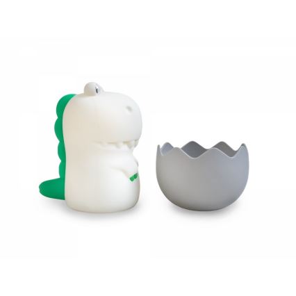 MegaLight - LED RGB Dječja punjiva dodirna lampa s prigušivanjem DIGGY DINO LED/5V