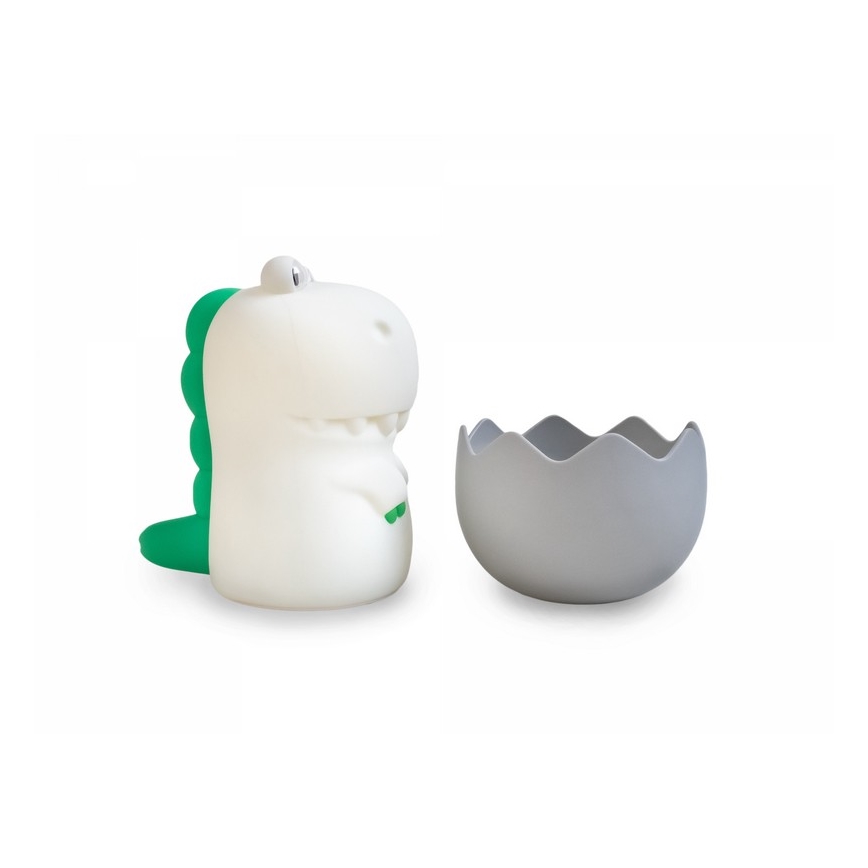 MegaLight - LED RGB Dječja punjiva dodirna lampa s prigušivanjem DIGGY DINO LED/5V