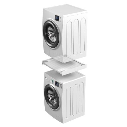 Meliconi 656113 - Adapter za slaganje perilice i sušilice s izvlačnom ladicom 70 cm bijeli