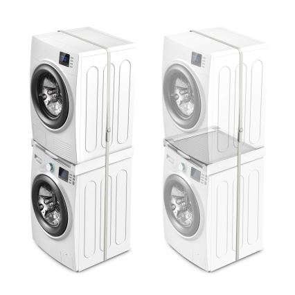 Meliconi 656114 - adapter za slaganje perilice i sušilice 70 cm bijeli