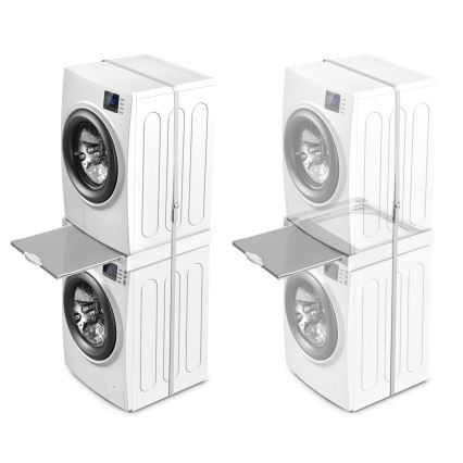 Meliconi 656114 - adapter za slaganje perilice i sušilice 70 cm bijeli