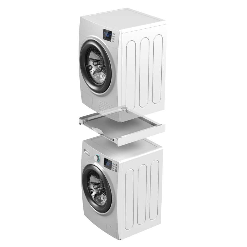 Meliconi 656114 - adapter za slaganje perilice i sušilice 70 cm bijeli