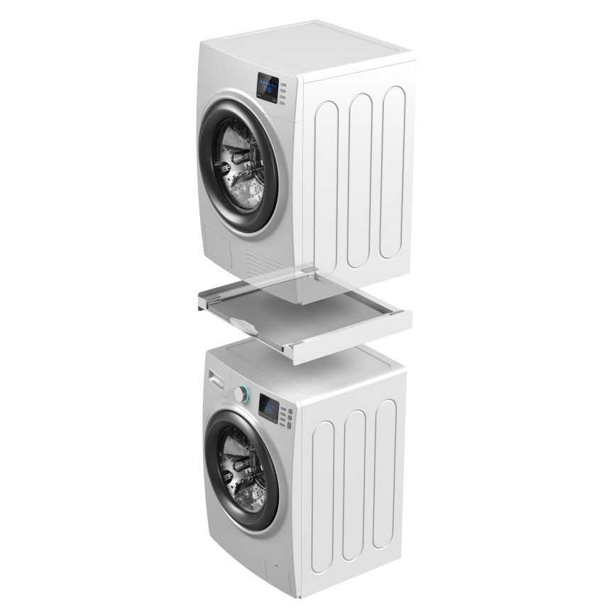 Meliconi 656114 - adapter za slaganje perilice i sušilice 70 cm bijeli