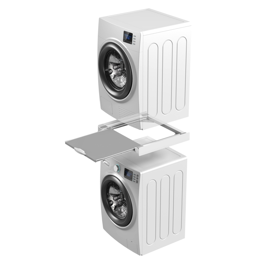 Meliconi 656114 - adapter za slaganje perilice i sušilice 70 cm bijeli