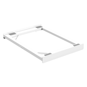 Meliconi 656116 - Adapter za slaganje perilice i sušilice 46 cm bijeli