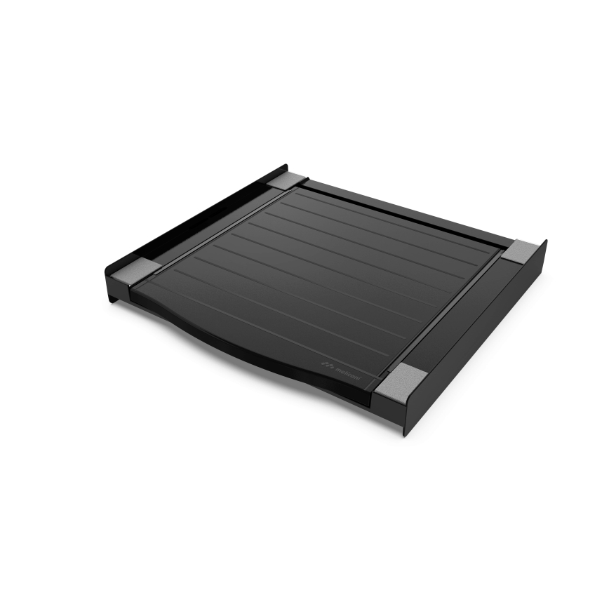 Meliconi 656136 - Adapter za slaganje perilice i sušilice s izvlačnom ladicom 60 cm, crni