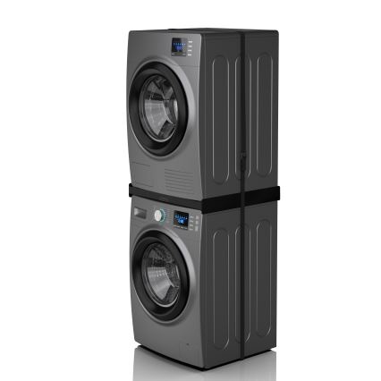 Meliconi 656138 - Adapter za slaganje perilice i sušilice 70 cm crni