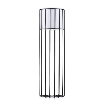 Metalna posuda za cvijeće LOFT 70x20 cm crna/bijela
