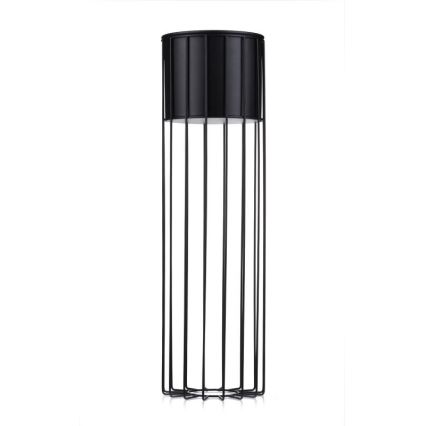 Metalna posuda za cvijeće LOFT 70x20 cm crna