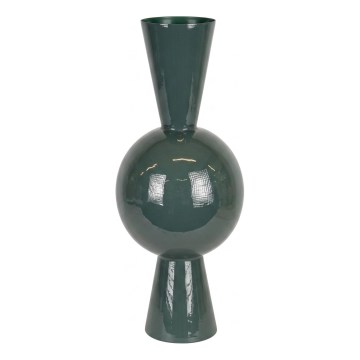 Metalna vaza 60x25 cm zelena