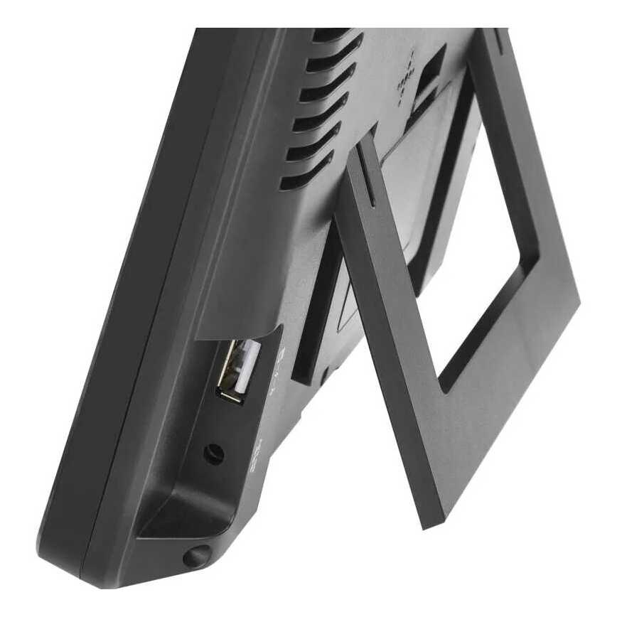 Meteorološka stanica s LCD zaslonom GoSmart 230V/3xAAA + 2×AAA Wi-Fi Tuya crna