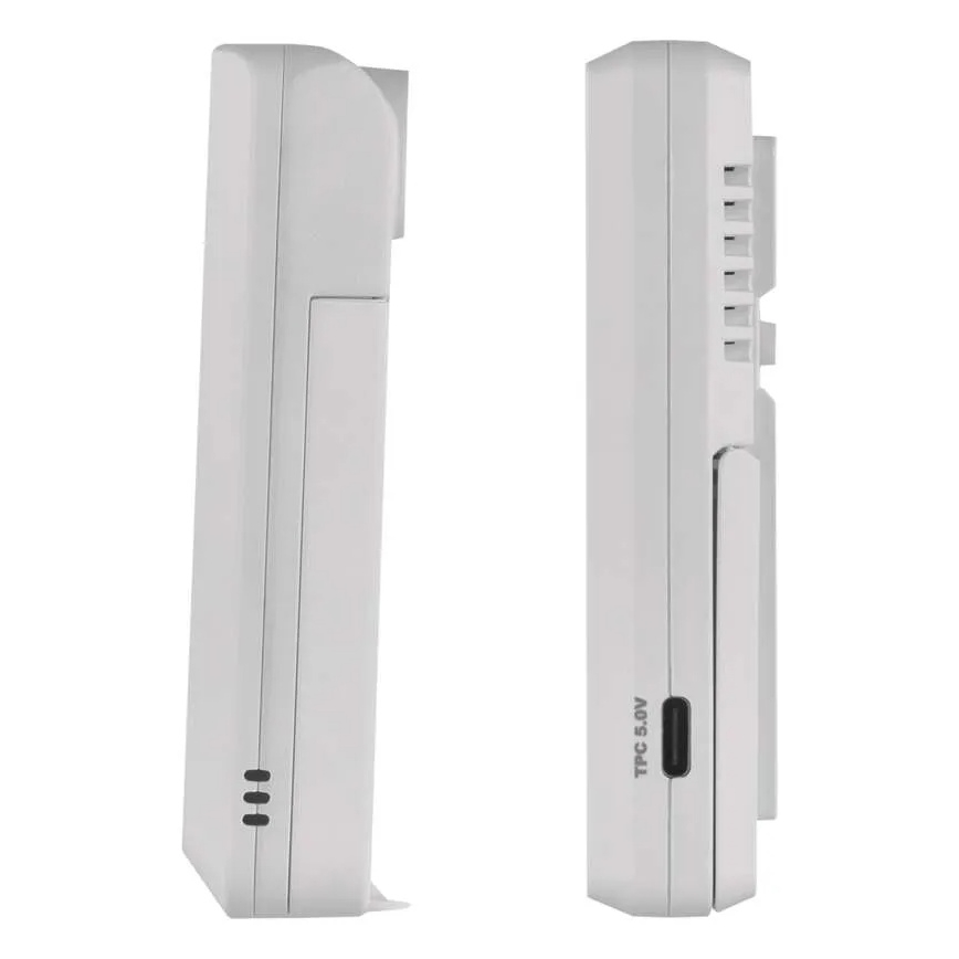 Meteostanica 5V, 2xAAA + 2xAAA, crna