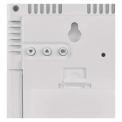 Meteostanica 5V, 2xAAA + 2xAAA, crna