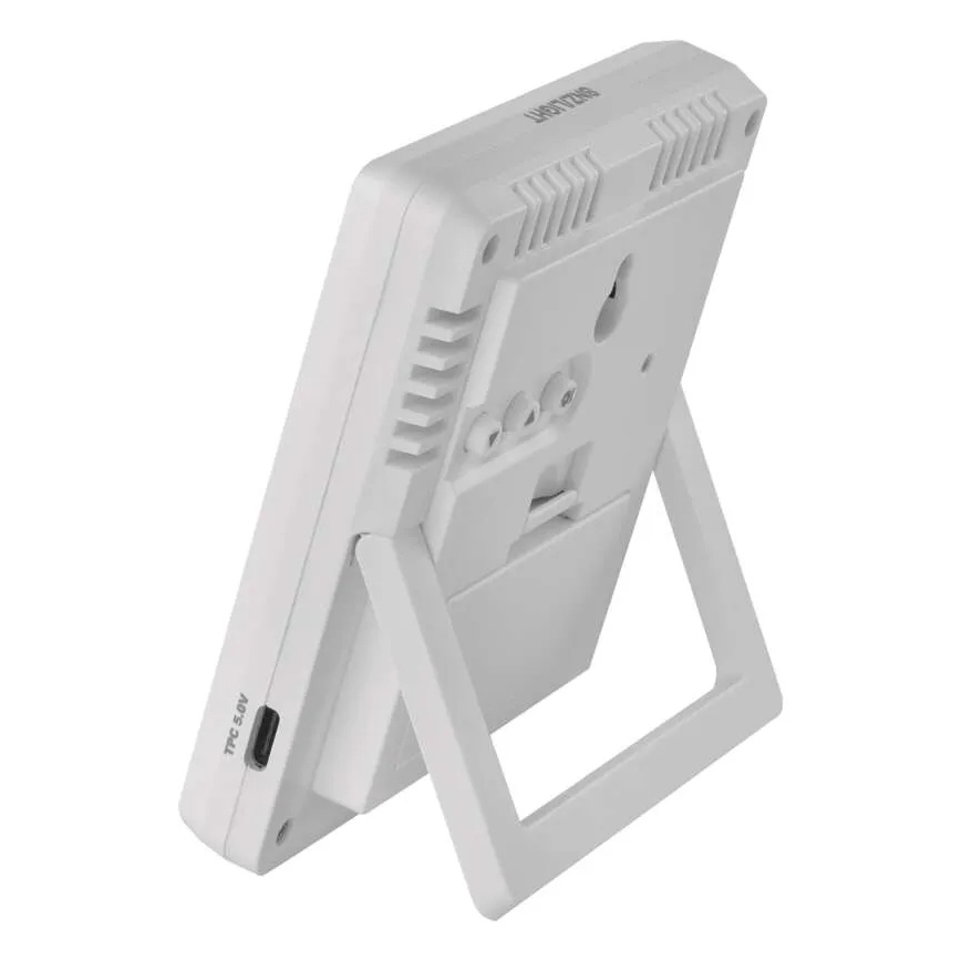 Meteostanica 5V, 2xAAA + 2xAAA, crna