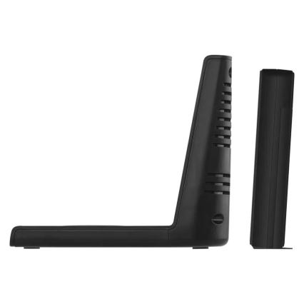 Meteostanica s bežičnim punjenjem 5V, 2xAA + 2xAAA, crna