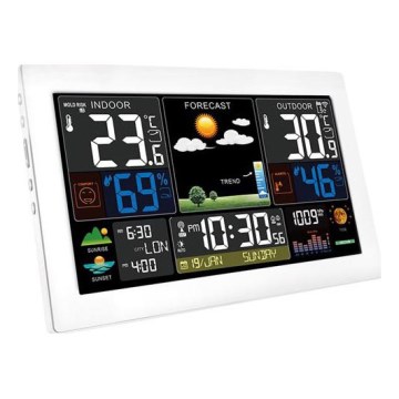 Meteostanica s LCD zaslonom u boji 5V/2xAA + 2xAA