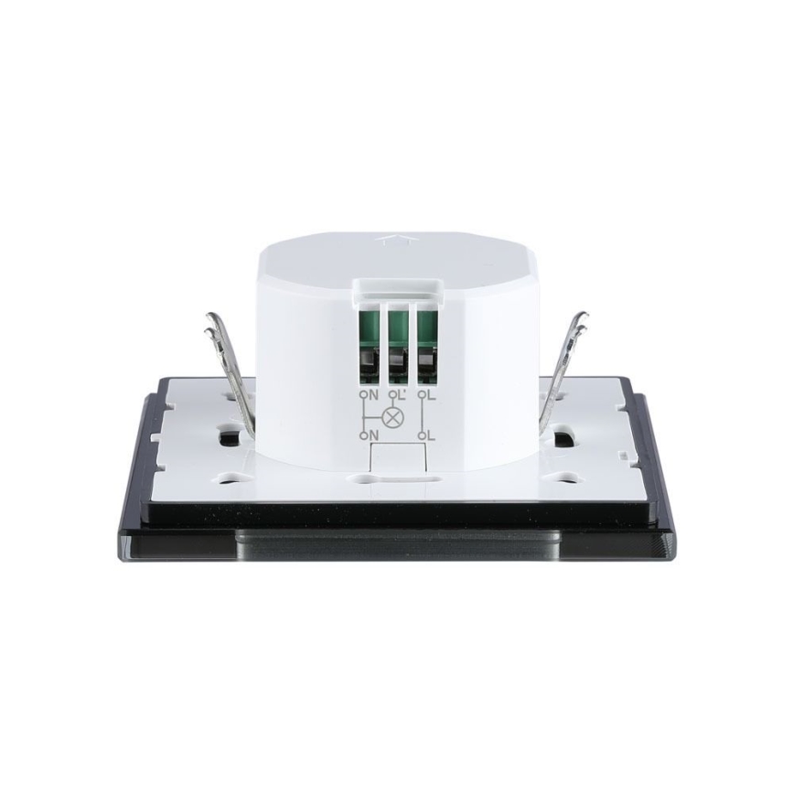 Mikrovalni senzor pokreta 180° 300W/230V crna