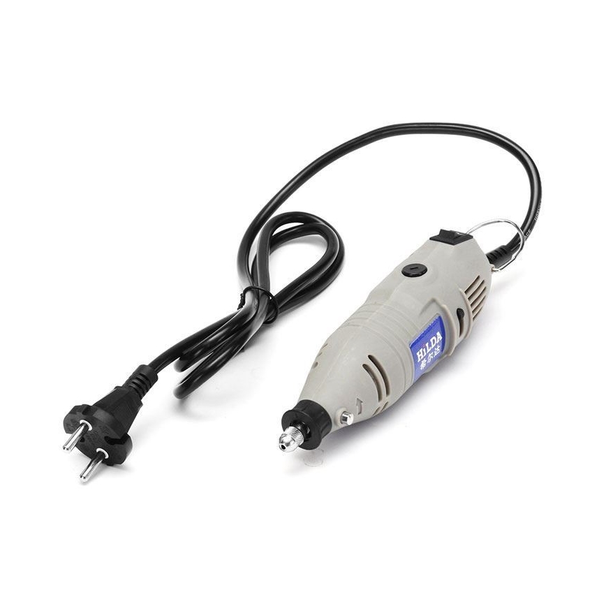 Mini bušilica s priborom 150W/230V