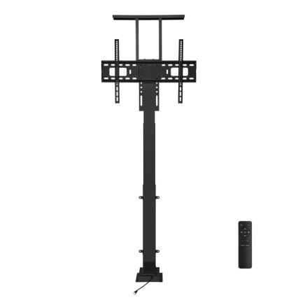 MK FLORIA MKF-19DM648 - Samostojeći nosač za TV 37-65" crna + daljinski upravljač