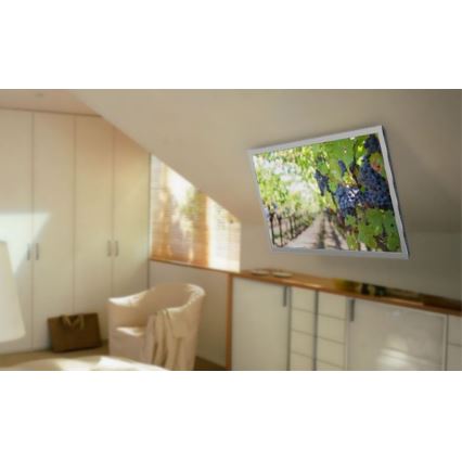MK FLORIA MKF-20DM444 - Pametni stropni nosač za TV 55" crna Wi-Fi TUYA + daljinski upravljač
