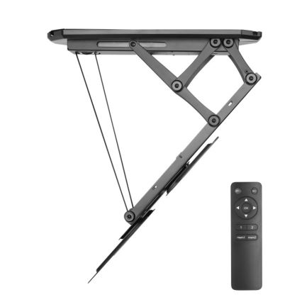 MK FLORIA MKF-20DM444 - Pametni stropni nosač za TV 55" crna Wi-Fi TUYA + daljinski upravljač