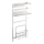 MK FLORIA MKF-21MG02W - Magnetski organizator 67,5x31 cm bijela
