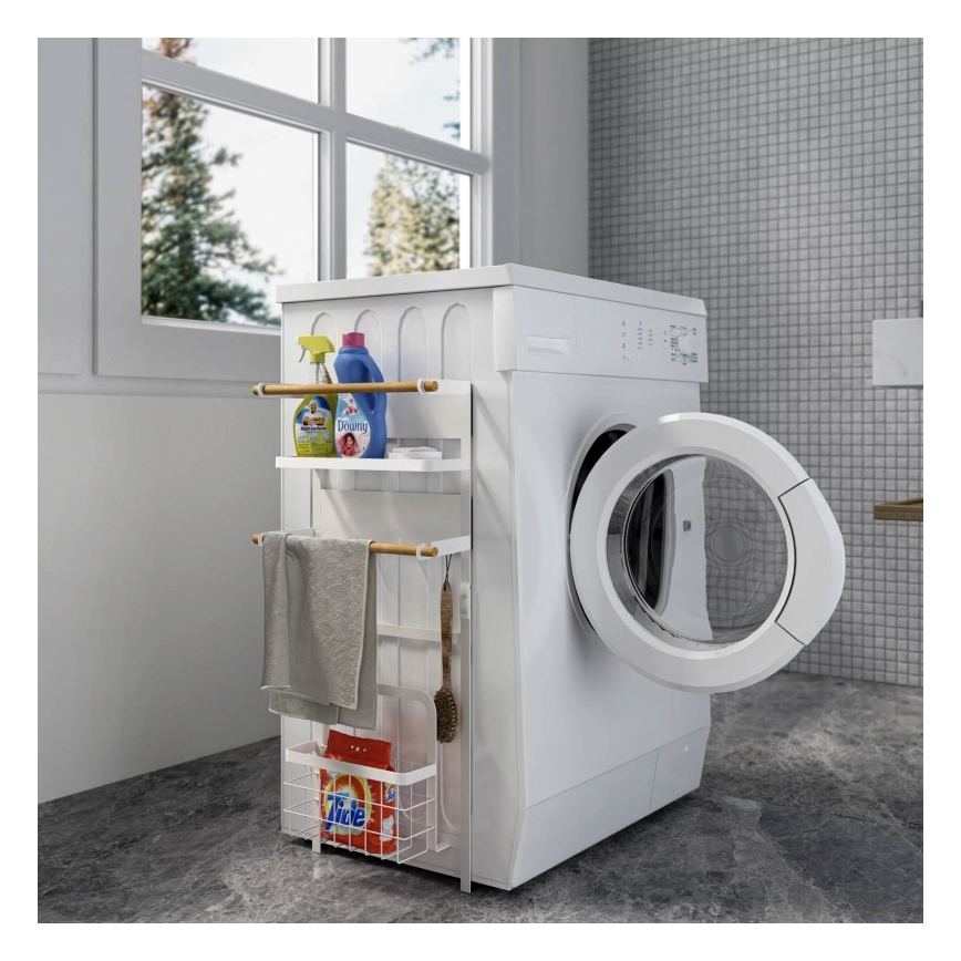 MK FLORIA MKF-21MG02W - Magnetski organizator 67,5x31 cm bijela