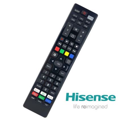 MK FLORIA Superior RC UNI TV Hisense - Zamjenski daljinski upravljač za TV marke HISENSE