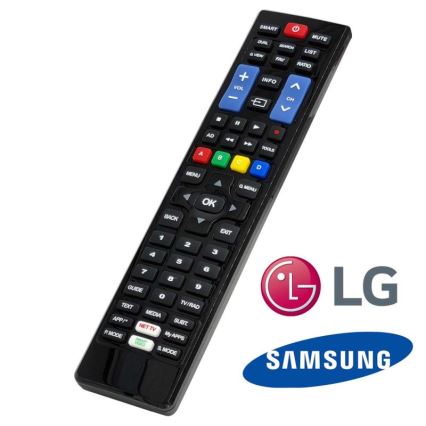 MK FLORIA Superior RC UNI TV SAM/LG - Zamjenski daljinski upravljač za TV marke Samsung/LG 2xAAA