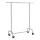 Mobilni garderobni stalak JEAN 110/150x160x45 cm srebrni