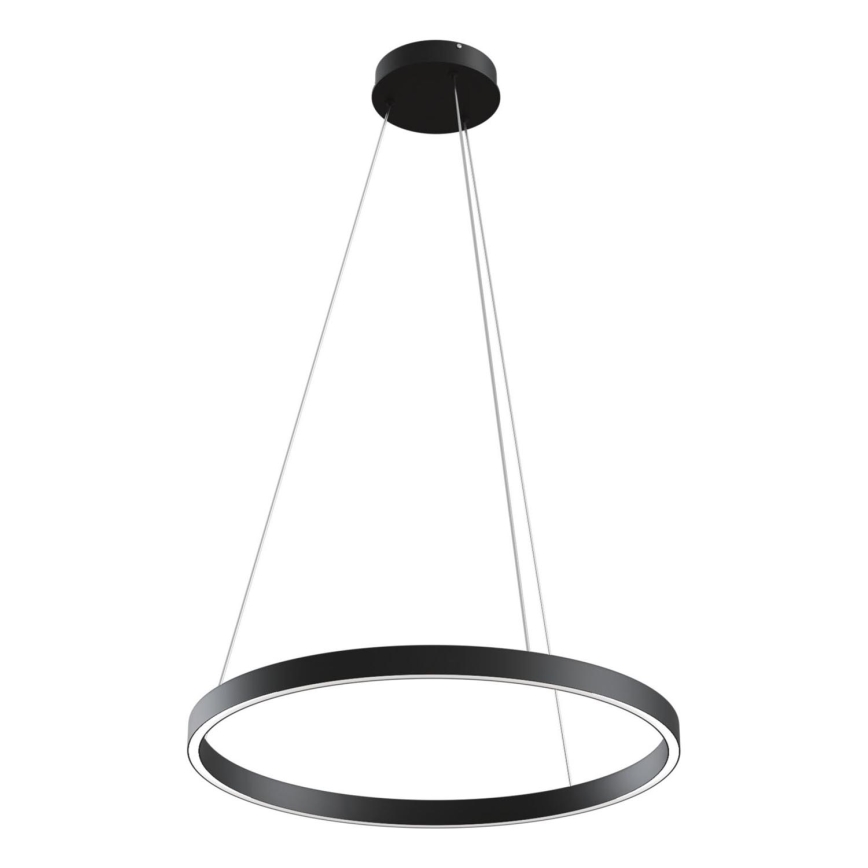 MOD058PL-L32B4K - LED Luster na sajli RIM LED/37W/230V 4000K pr. 60 cm crna