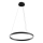MOD058PL-L32B4K - LED Luster na sajli RIM LED/37W/230V 4000K pr. 60 cm crna