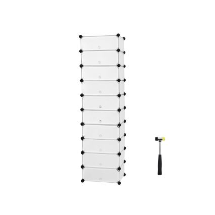 Modularni regal s ladicama BOXIFY bijele boje