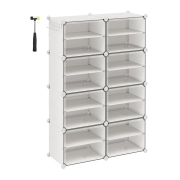 Modularni regal s pretincima BOXIFY bijela