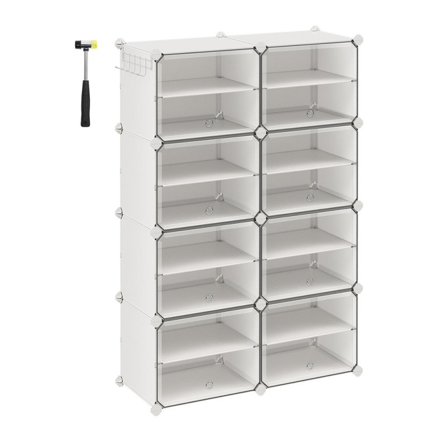 Modularni regal s pretincima BOXIFY bijela