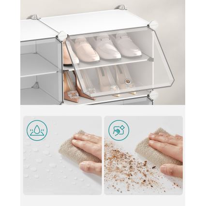 Modularni regal s pretincima BOXIFY bijela