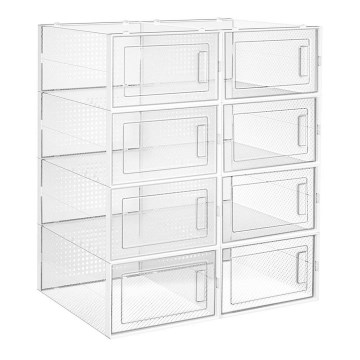 Modularni regal s pretincima BOXIFY, bijela