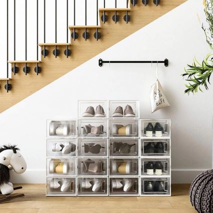 Modularni regal s pretincima BOXIFY, bijela