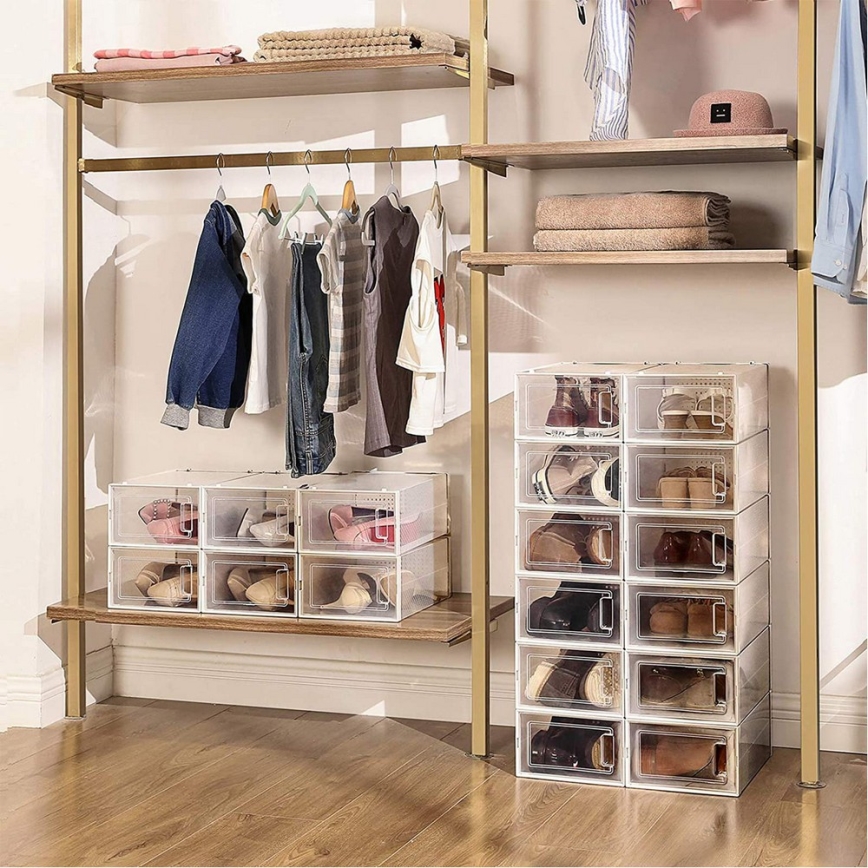 Modularni regal s pretincima BOXIFY, bijela